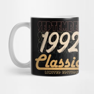 September 1992 birthday Mug